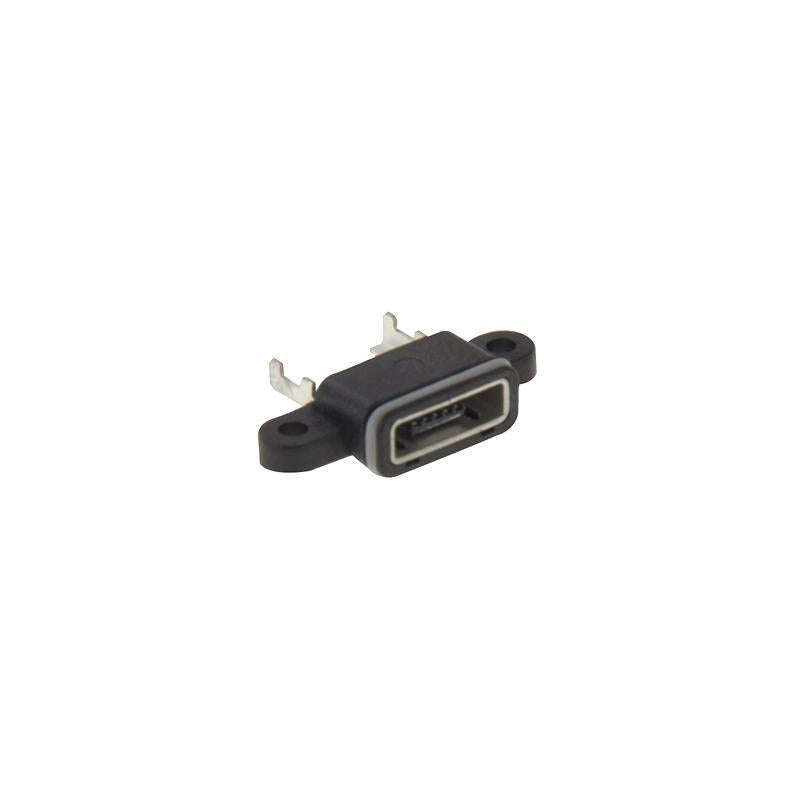 10 PCS Charging Port Dock Connector  for Xiaomi Mi 4(Black)