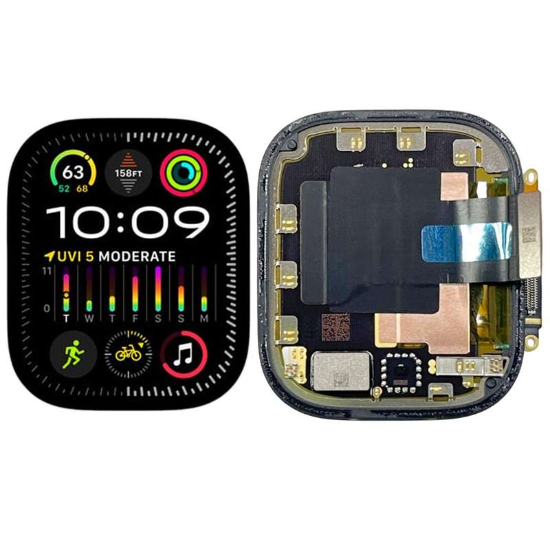 For Apple Watch Ultra 2 A2986 A2987 Original LCD Screen Digitizer Full Assembly with Frame