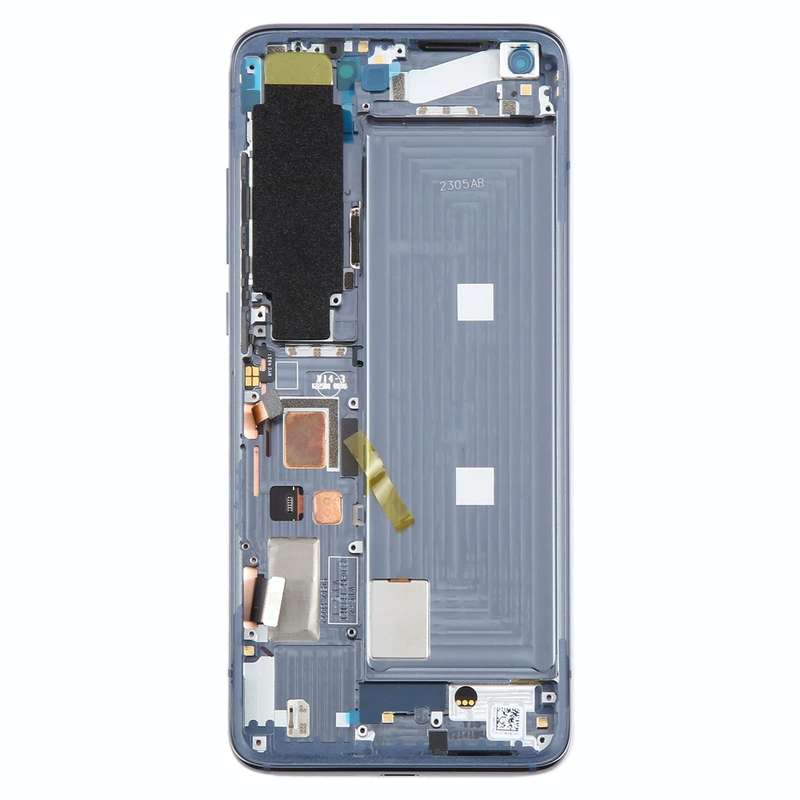 For Xiaomi Mi 10s Original AMOLED LCD Screen Digitizer Full Assembly with Frame (Black)