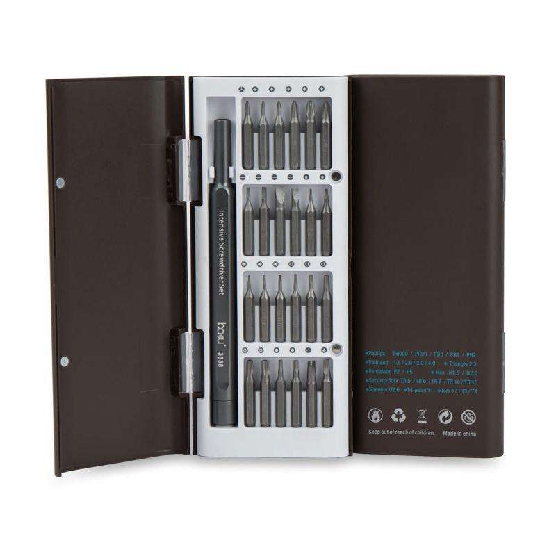 Baku BA-3338 24 In 1 Multifunctional Screwdriver Set Mobile Computer Repair Tool