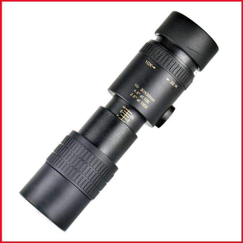 High magnification HD Low Light Level Night Vision Continuous Zoom Monocular, Specification:10 - ...