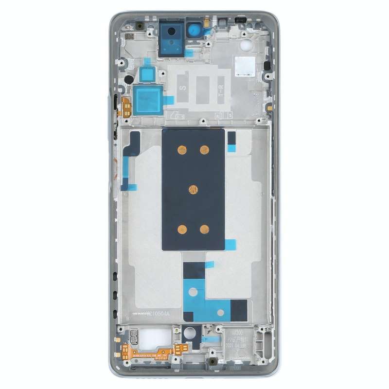 Original Front Housing LCD Frame Bezel Plate for Xiaomi Mi 11T / 11T Pro(Silver)