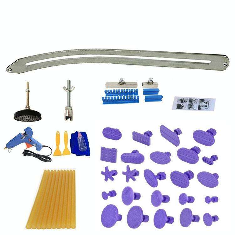 N11 51 in 1 Car Paintless Dent Removal Fender Damage Repair Puller Lifter, Plug Type:Cigarette Li...