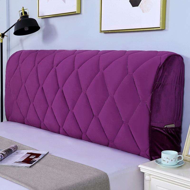 Bedside All-Inclusive Anti-Collision Quilted Thick Fabric Protective Cover, Size: 60x180cm(Dutch ...