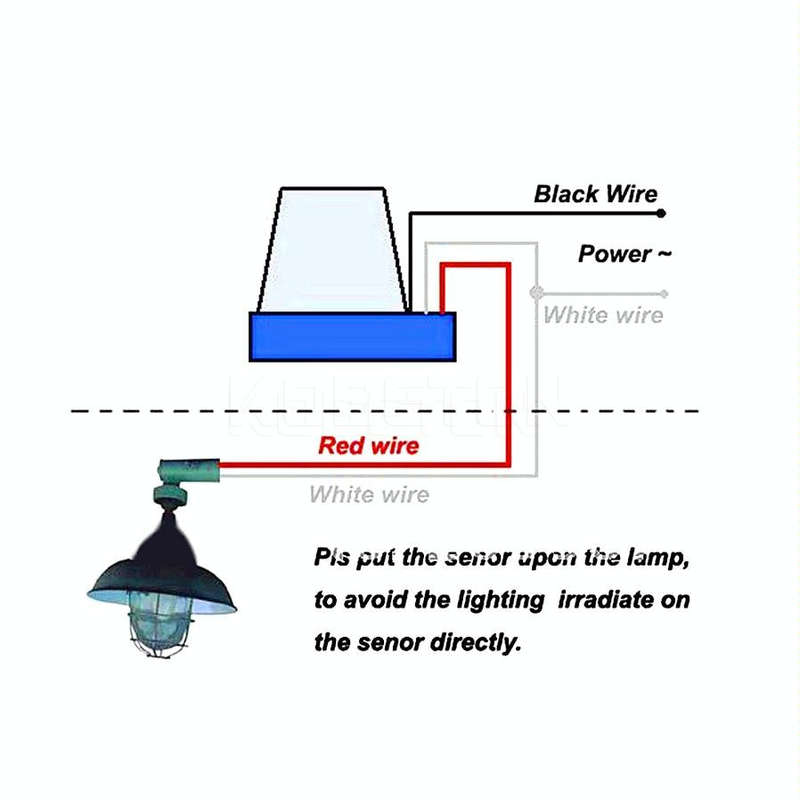 Automatic Switch Sensor Switch Photocell Street Light Switch Control(24V)