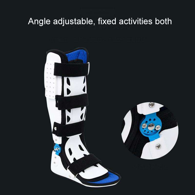 Calf Ankle Fracture Sprain Fixation Brace Plaster Shoe Foot Support Brace, Size: M Right(Long Ver...