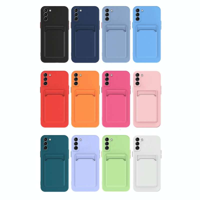 For Samsung Galaxy A34 5G Skin Feel Card TPU Contrast Color Button Phone Case(Purple)