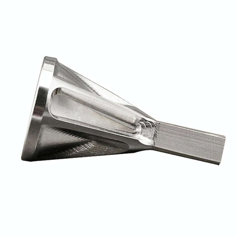 Chamfer Stainless Steel Deburring External Chamfer Tool Silver Triangle Handle Six-slot Chamfer