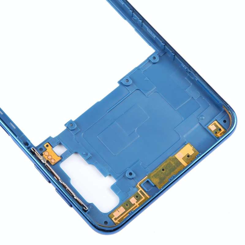 For Samsung Galaxy A7 2018 SM-A750 Middle Frame Bezel Plate (Blue)