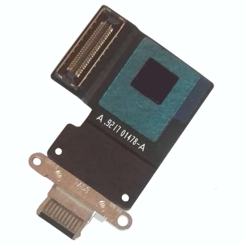 Charging Port Flex Cable for iPad Pro 11 inch (2018) A1980 A2013 A1934 (Black)