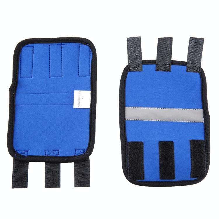 Pet Knee Protector Dog Surgery Injury Protective Cover, Size: S(Blue Reflection)