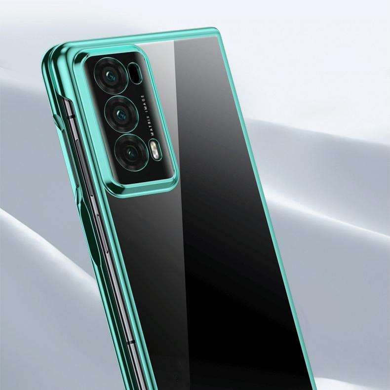 For Honor Magic V2 Ultra-thin Plating PC Phone Case(Green)
