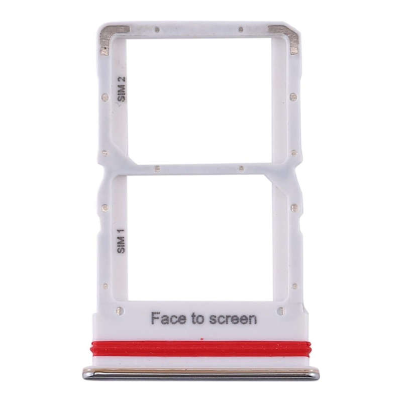 SIM Card Tray + SIM Card Tray for Xiaomi Mi 10 Lite 5G (Silver)