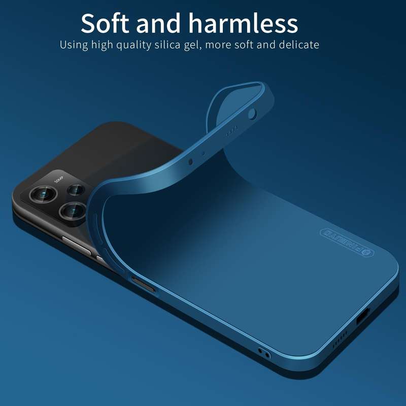 For Xiaomi Redmi Note 12 Pro+ China/Note12 Explorer PINWUYO Sense Series Liquid Silicone TPU Phon...