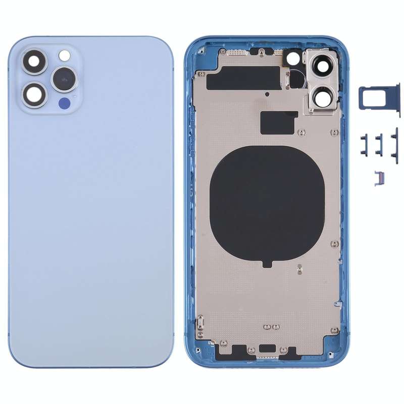 Back Housing Cover with Appearance Imitation of iP13 Pro for iPhone 11(Blue)
