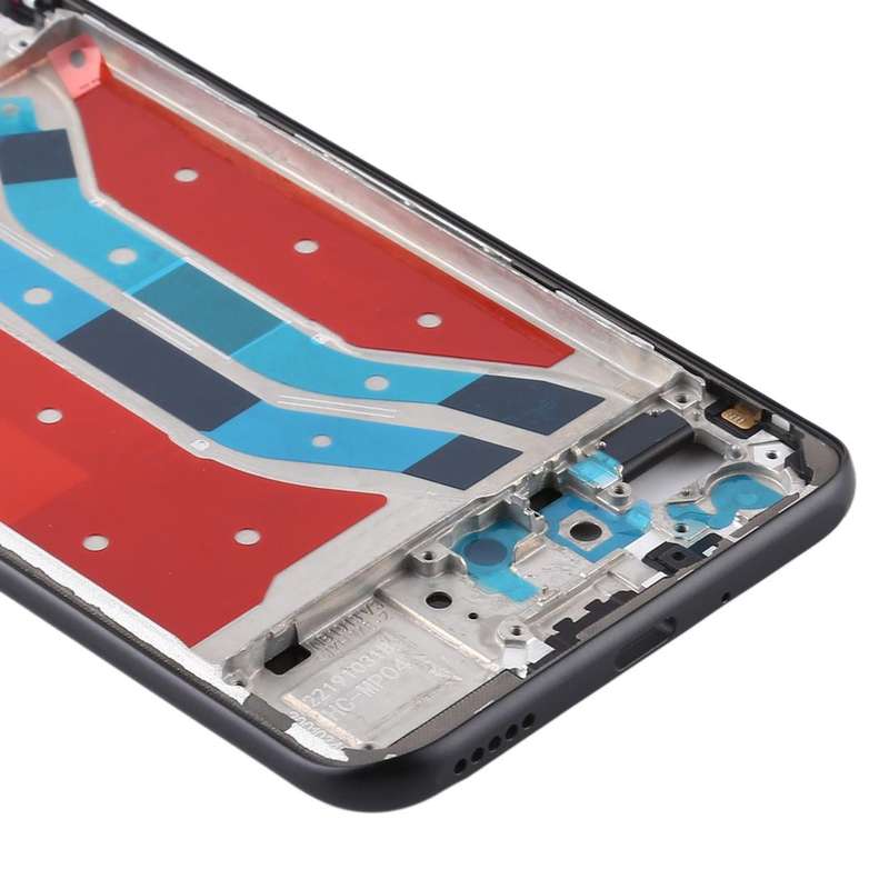 Original Middle Frame Bezel Plate for Huawei Y8p / P Smart S(Black)