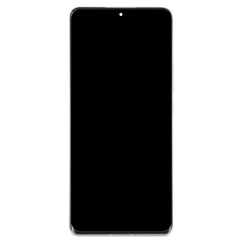 For Xiaomi 12 Pro / 12S Pro AMOLED Original LCD Screen Digitizer Full Assembly with Frame (Silver)