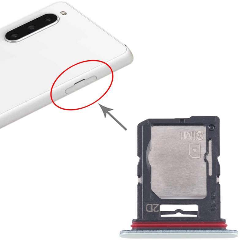For Sony Xperia 10 V Original SIM Card Tray + SIM / Micro SD Card Tray (Green)