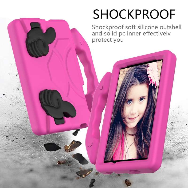 For Galaxy Tab 4 7.0 T230 / T231 EVA Material Children Flat Anti Falling Cover Protective Shell W...