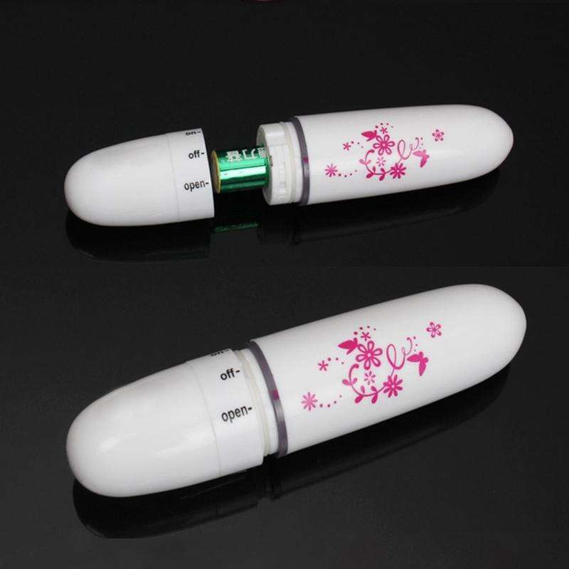 2 PCS Mini Electric Portable Eye Massager Eye Care Beauty Instrument(White)