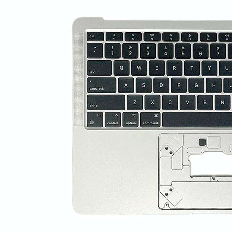 For Macbook Air 13 2020 M1 A2337 EMC3598 C-side Cover + US Edition Key Board (Silver)