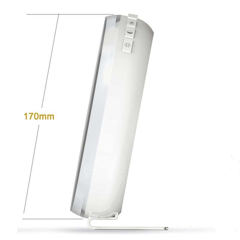 Simulated Sunrise And Sunset Sleep Light Alarm Clock with FM Radio(EU Plug)