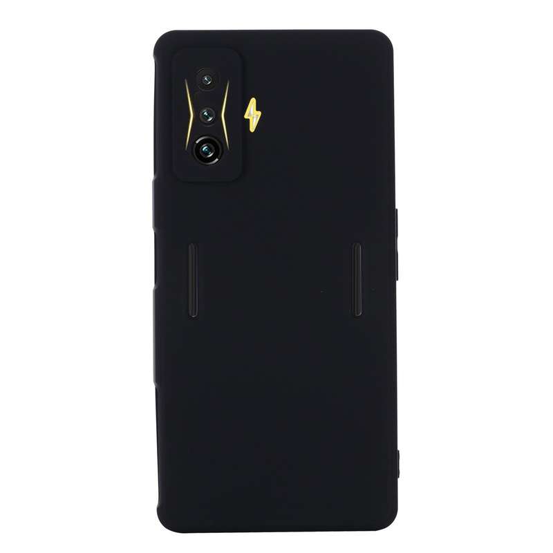 For Xiaomi Poco F4 GT / Redmi K50 Gaming Pure Color Liquid Silicone Shockproof Full Coverage Phon...