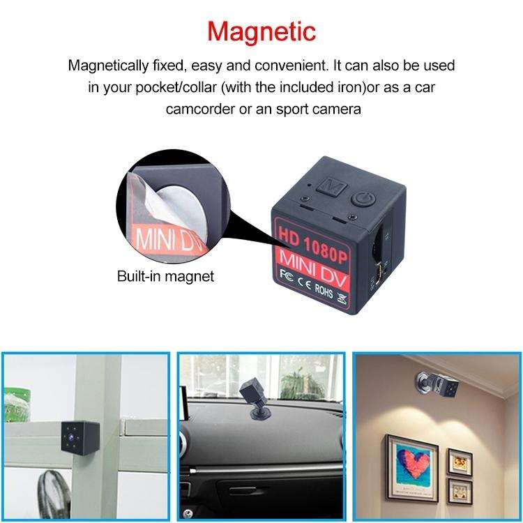 MD23 1080P HD Wireless Camera Sports Outdoor Home Computer Camera, Support Infrared Night Vision ...