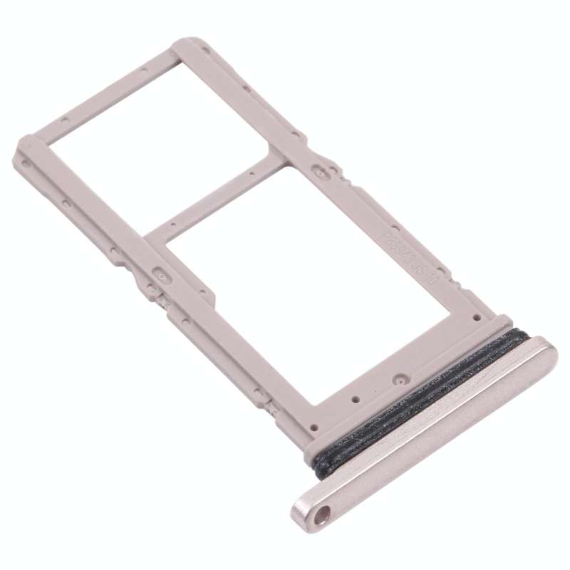 For Samsung Galaxy Tab A7 10.4 (2020) SM-T505 SIM Card Tray + Micro SD Card Tray (Gold)
