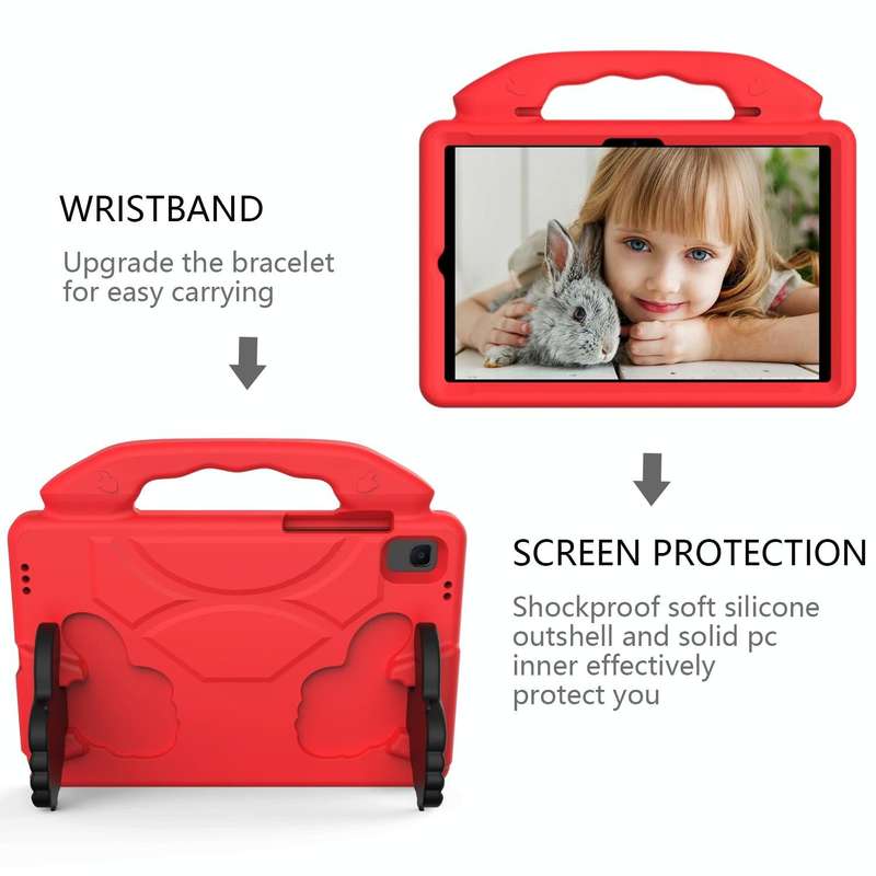 For Huawei MatePad 10.4 EVA Material Children Flat Anti Falling Cover Protective Shell with Thumb...