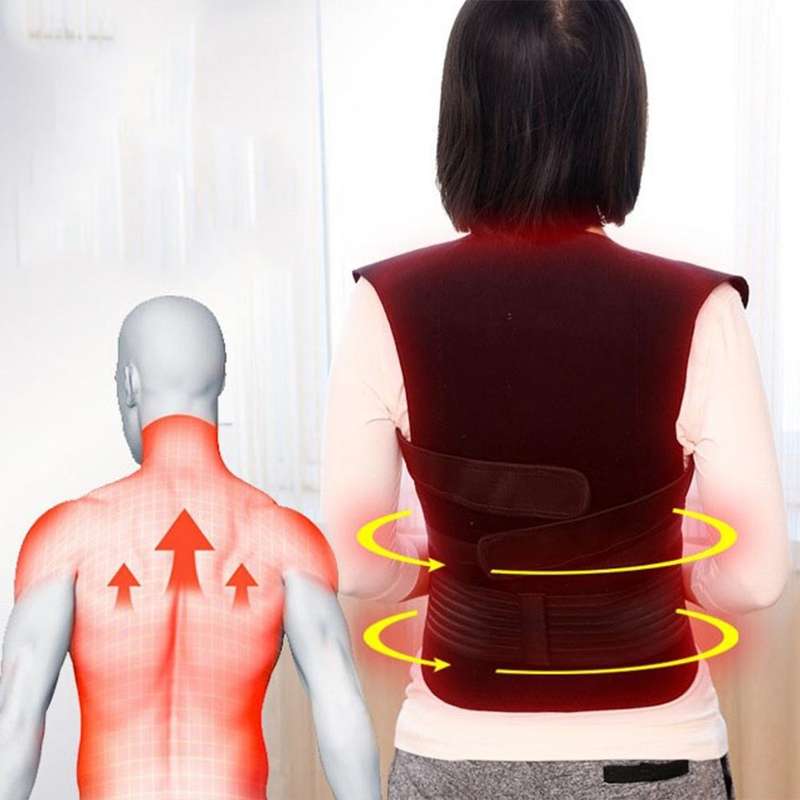 HailiCare Household Neck Back Waist Protector Waistcoat Warm Vest Protective Gear with Magnet The...