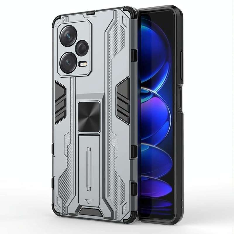 For Xiaomi Redmi Note 12 Pro+ China Supersonic PC + TPU Shock-proof Protective Case with Holder(G...