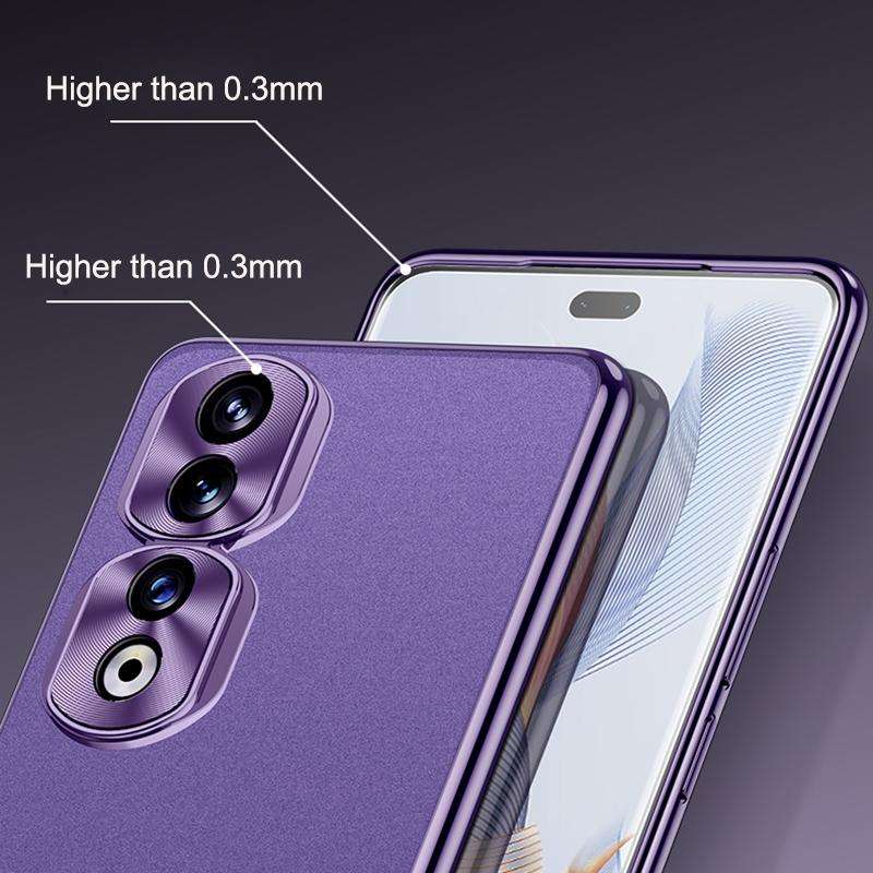 For Honor 90 Starshine Frosted Series Airbag Shockproof Phone Case(Blue)