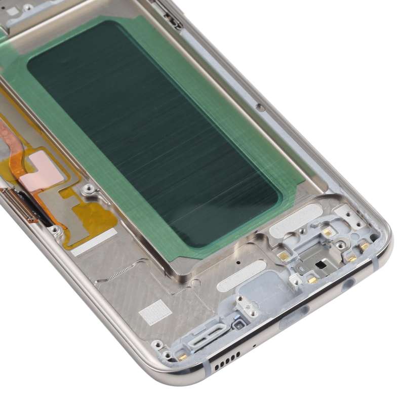 OLED LCD Screen for Samsung Galaxy S8+ SM-G955 Digitizer Full Assembly with Frame (Gold)