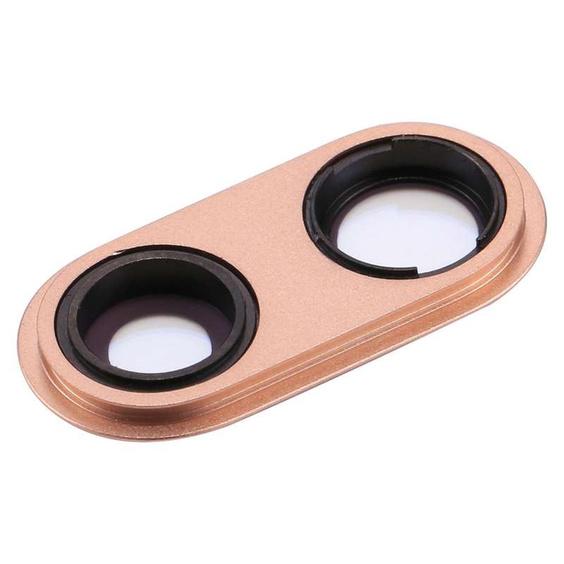 Camera Lens Ring for iPhone 8 Plus Rear(Gold)