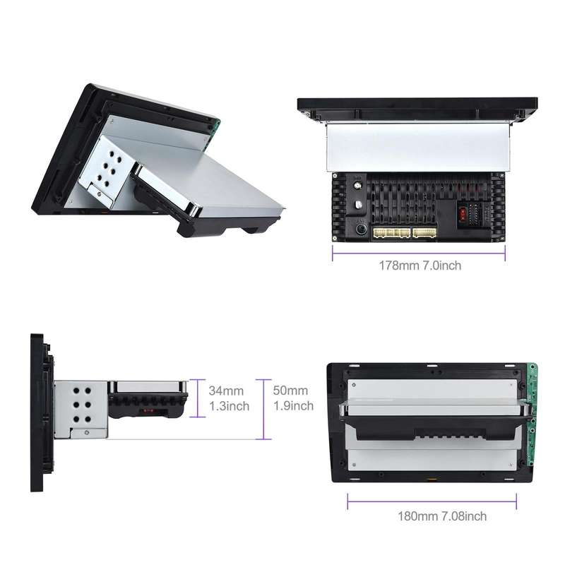 A3236 9 inch Android 11 Single Butt MP5 Player, Style: Carplay 1+16G(Standard)