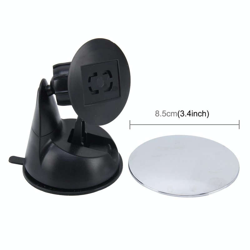 Car Auto 360 Degree Adjustable Baby View Mirror Rear Baby Safety Convex Mirror, Diameter: 85mm(Bl...