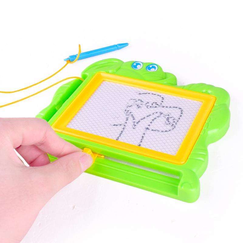Children Early Education Writing Board Puzzle Black and White Plastic Magnetic Drawing Board Toys...