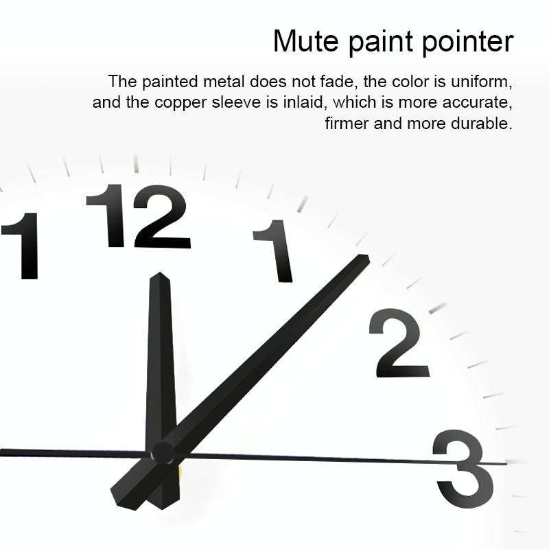 Smart Network Automatic Time Synchronization Wifi Wall Clock Modern Minimalist Silent Living Room...
