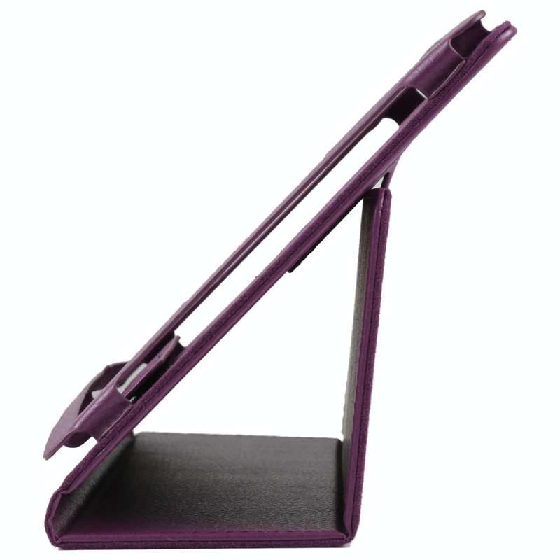 For Samsung Galaxy Tab A8 10.5 2021 Litchi Texture Solid Color Leather Tablet Case(Purple)