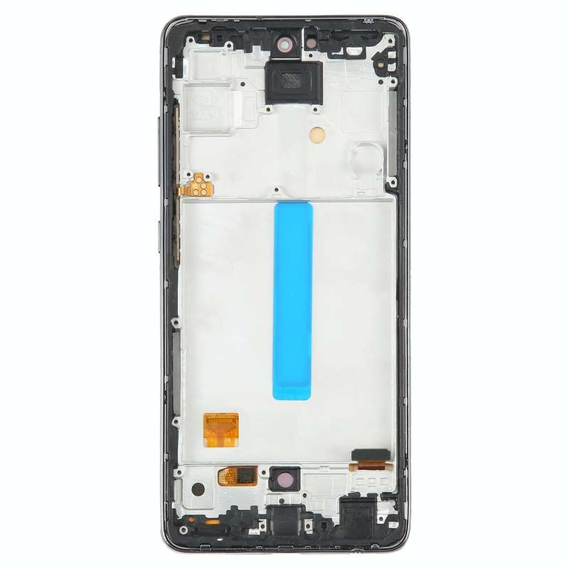 For Samsung Galaxy A52s 5G SM-A528 OLED LCD Screen Digitizer Full Assembly with Frame
