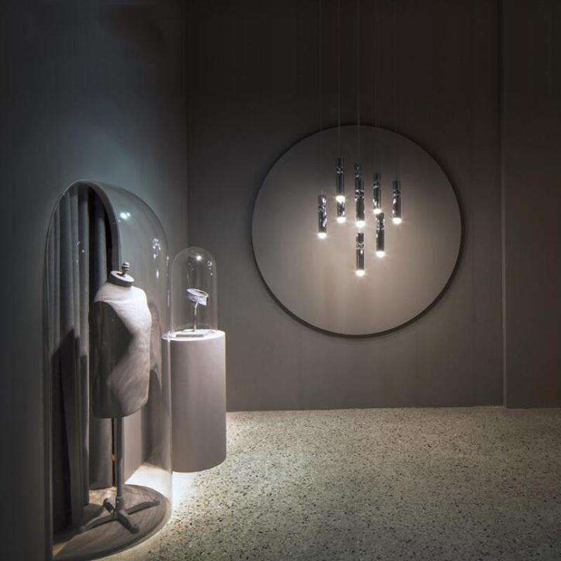 Bar Counter Modern Restaurant Bedroom Bedside Creative Personality Simple Small Chandelier, Color...