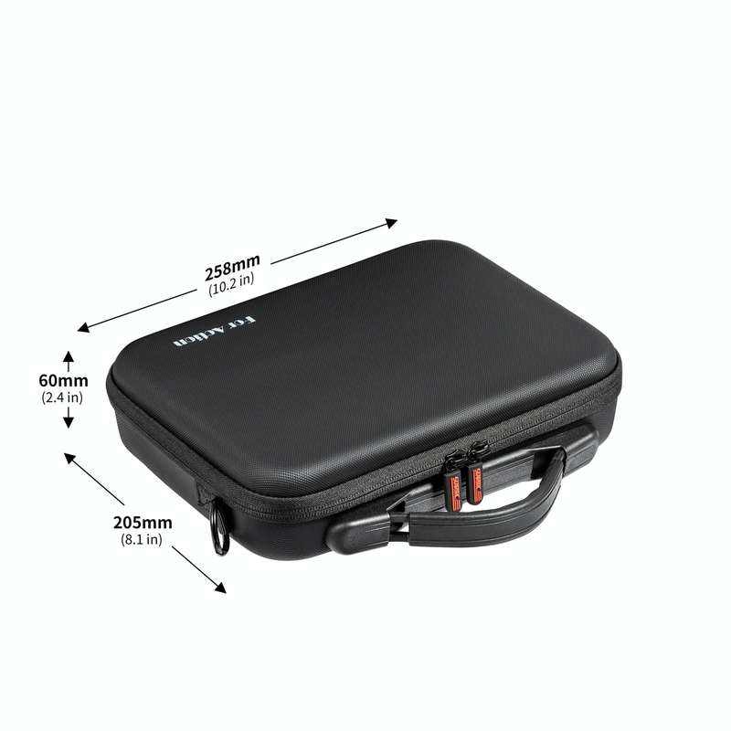 For DJI Osmo Action 4 STARTRC Portable PU Storage Box Case Full Kit(Black)