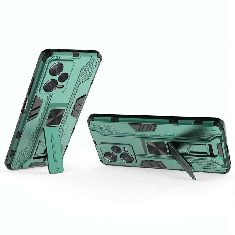 For Xiaomi Redmi Note 12 Pro+ China Supersonic PC + TPU Shock-proof Protective Case with Holder(G...