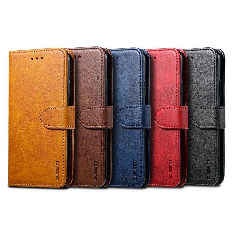 For iPhone 6 Plus GUSSIM Magnetic Horizontal Flip Leather Case with Holder & Card Slots & & Walle...