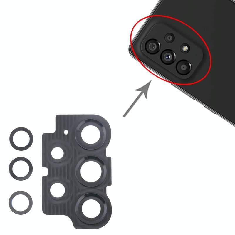 For Samsung Galaxy A53 5G SM-A536B 10pcs Camera Lens Cover