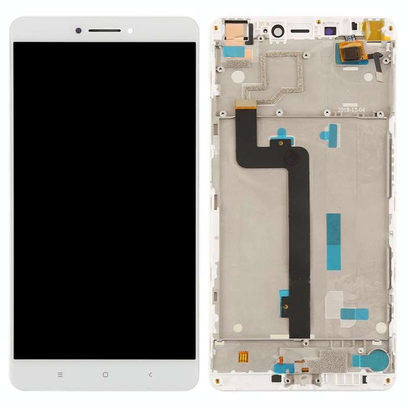 TFT LCD Screen for Xiaomi Mi Max Digitizer Full Assembly with Frame(White)