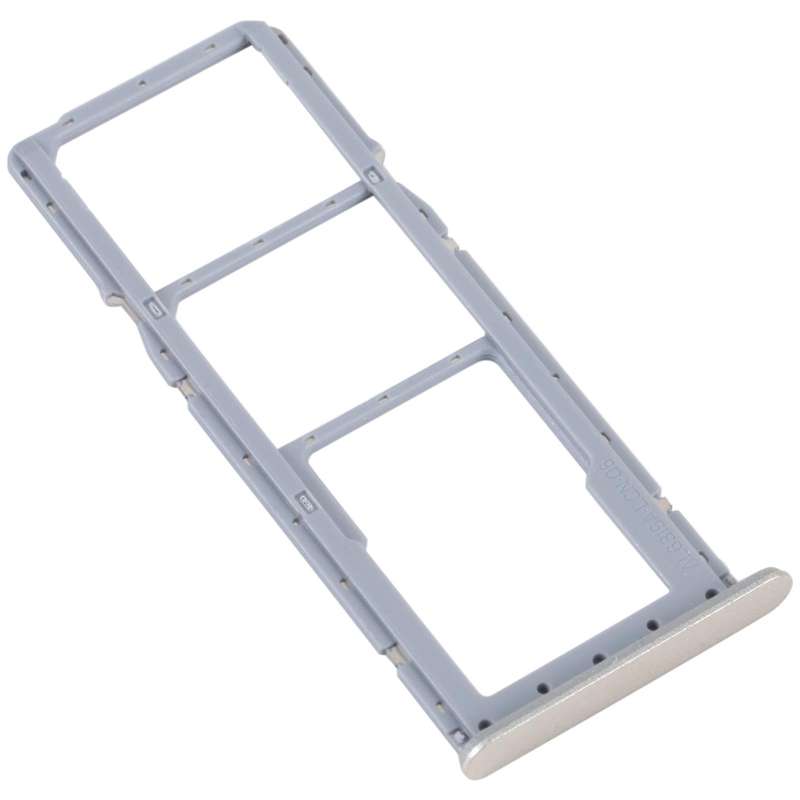 For OPPO A17 SIM Card Tray + SIM Card Tray + Micro SD Card Tray (Gold)