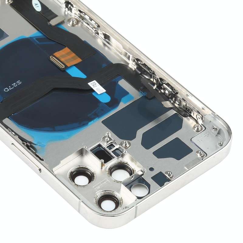 Battery Back Cover Assembly (with Side Keys & Speaker Ringer Buzzer & Motor & Camera Lens & Card ...