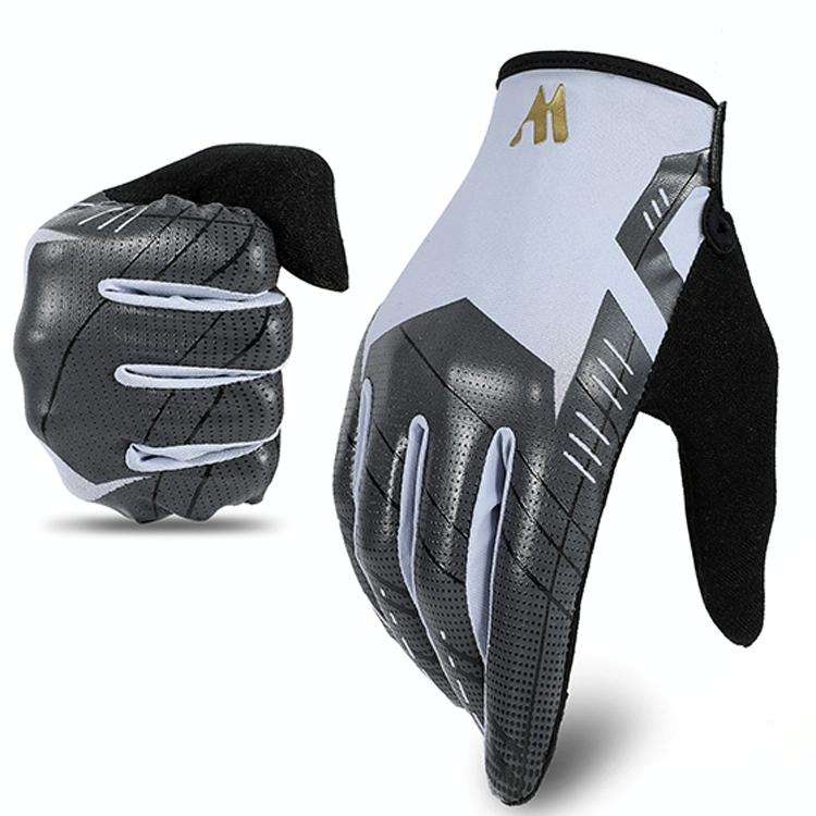 WEST BIKING YP0211207 Riding Full Finger Gloves Road Bike Mountain Bike Locomotive Shock Absorber...